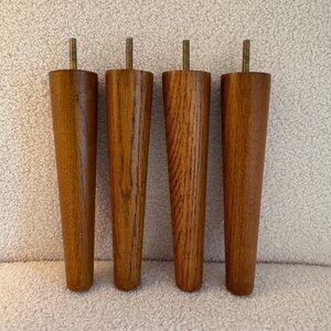 Set of 4 Wood Sofa Legs from West Elm - 9" tall